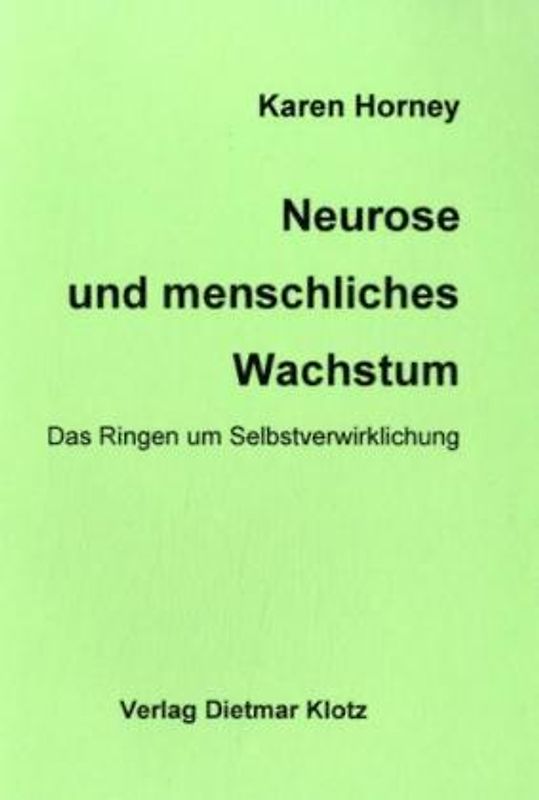 Neurose und menschliches Wachstum