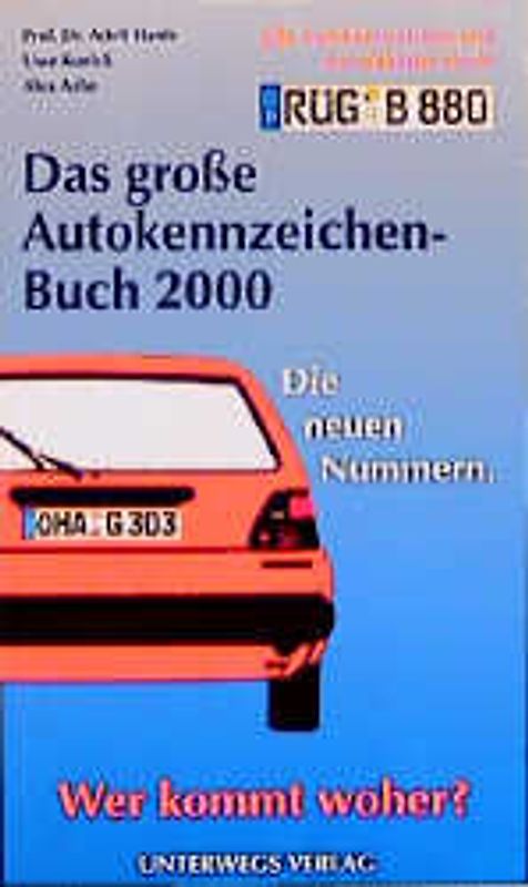 Das große Autokennzeichenbuch