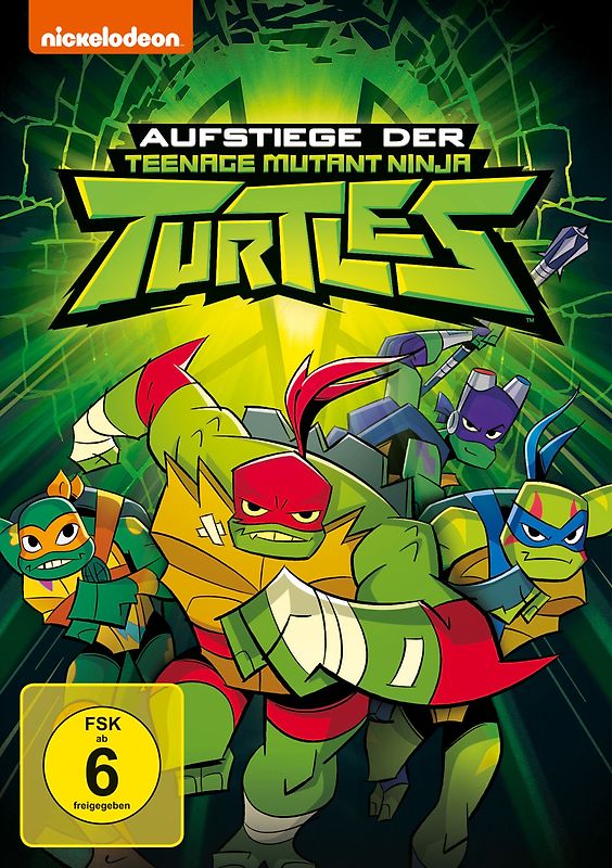 Rise of the Teenage Mutant Ninja Turtles DVD