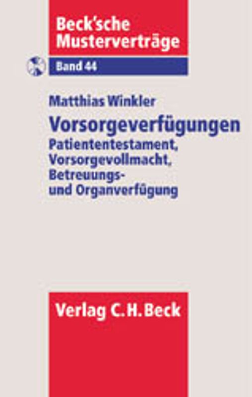 Vorsorgeverfügungen