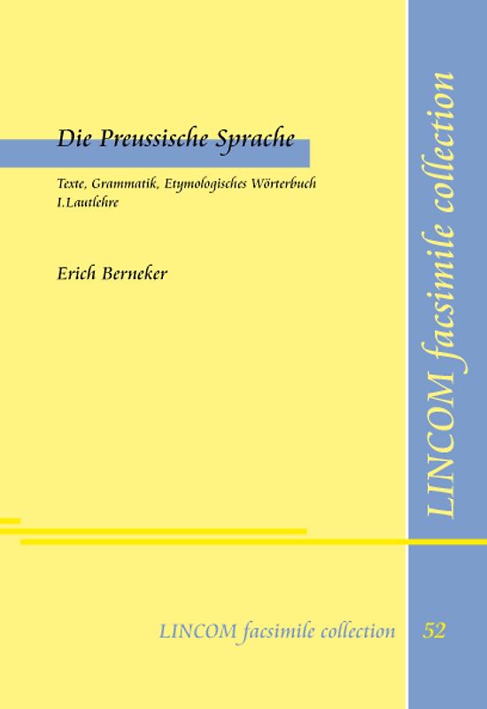 Die Preussische Sprache