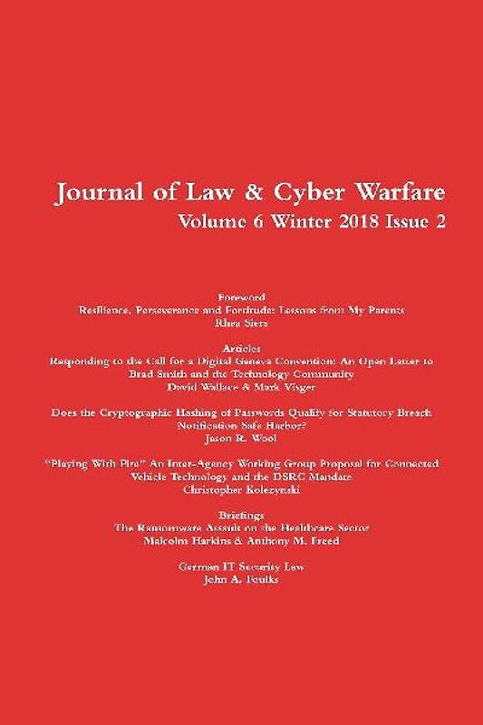 Volume 6 Winter 2018 Issue 2