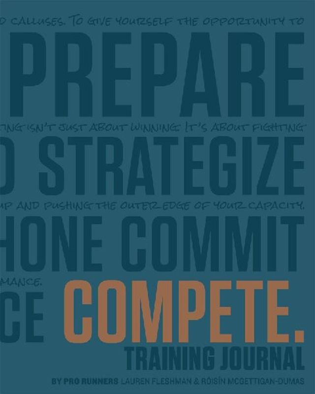 Compete Training Journal (Tangerine Edition)