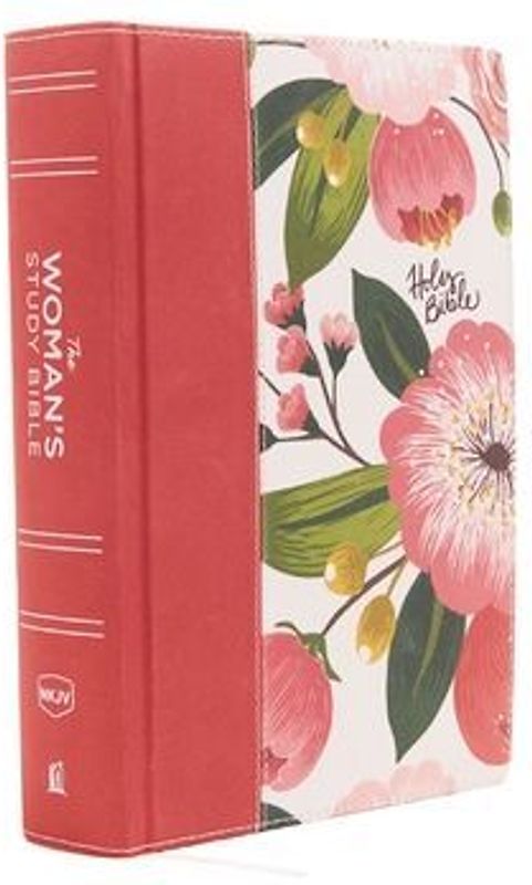 The NKJV, Woman's Study Bible, Fully Revised, Imitation Leather, Black/Burgundy, Full-Color, Indexed