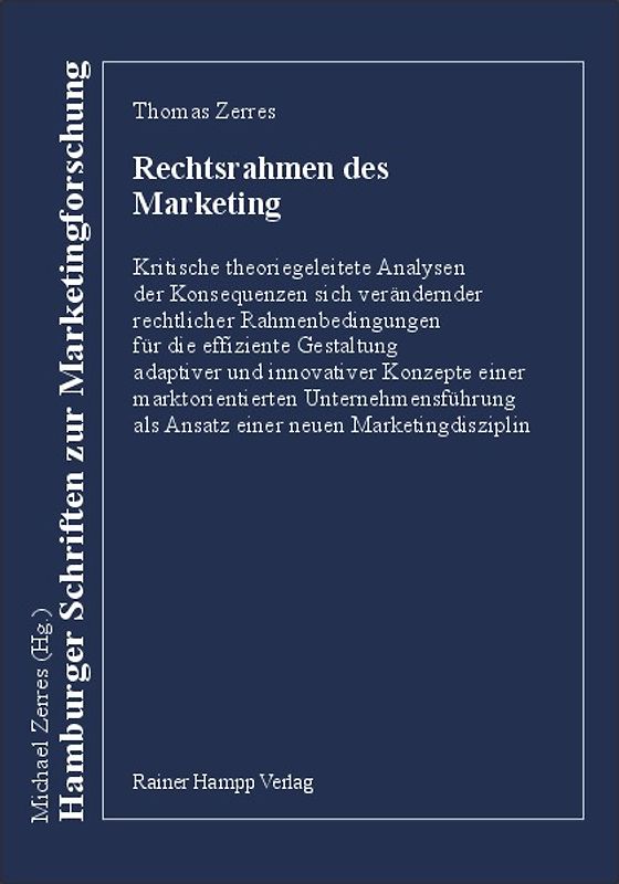 Rechtsrahmen des Marketing