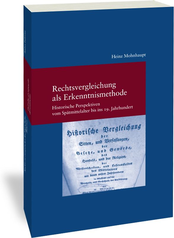 Rechtsvergleichung als Erkenntnismethode