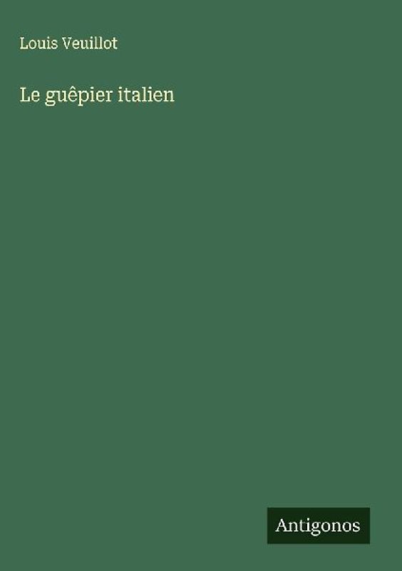 Le guêpier italien