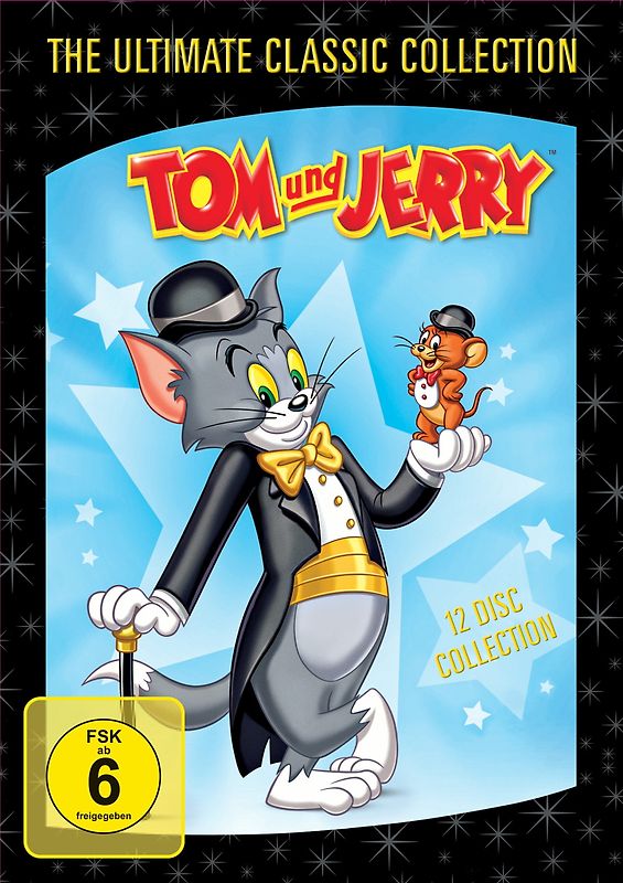 Tom & Jerry: The Complete Classic Collection (1-12) [12 DVDs] DVD