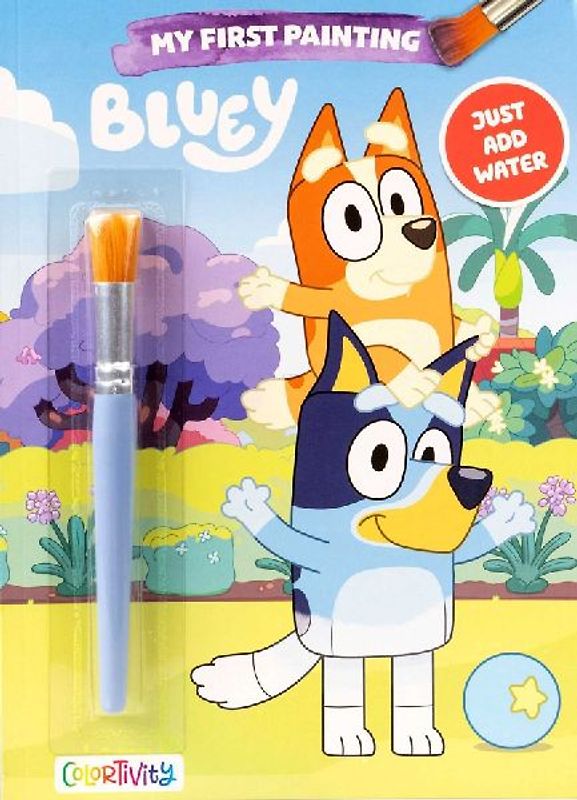 Bluey Colortivity: My First Painting
