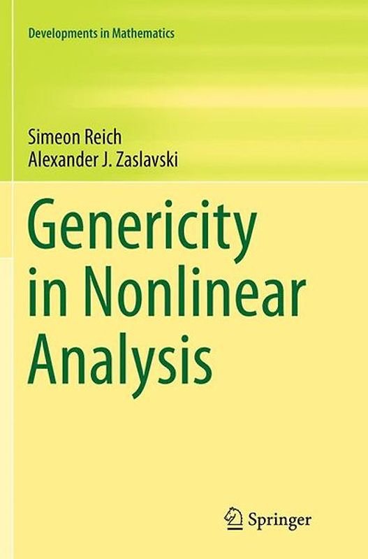 Genericity in Nonlinear Analysis
