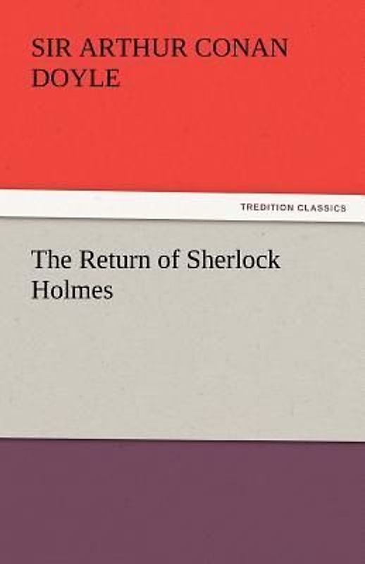 The Return of Sherlock Holmes
