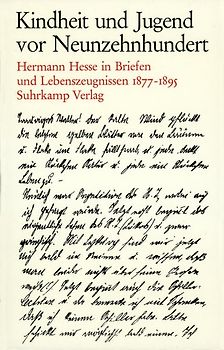 Kindheit und Jugend vor Neunzehnhundert