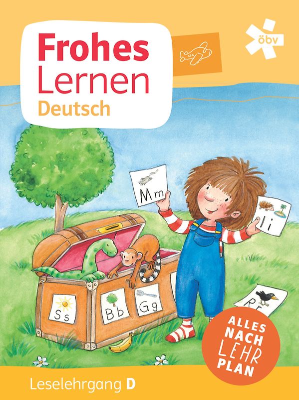 Frohes Lernen Deutsch, Leselehrgang Druckschrift mit Lauttabelle