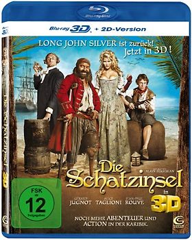 Die Schatzinsel 3D [3D + 2D Version] 3D Blu-ray Disc