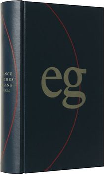 Evangelisches Gesangbuch - Großdruck, Kunstleder/blau