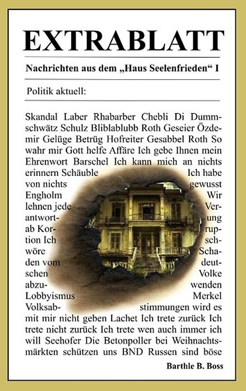 Extrablatt - Nachrichten aus dem Haus Seelenfrieden I