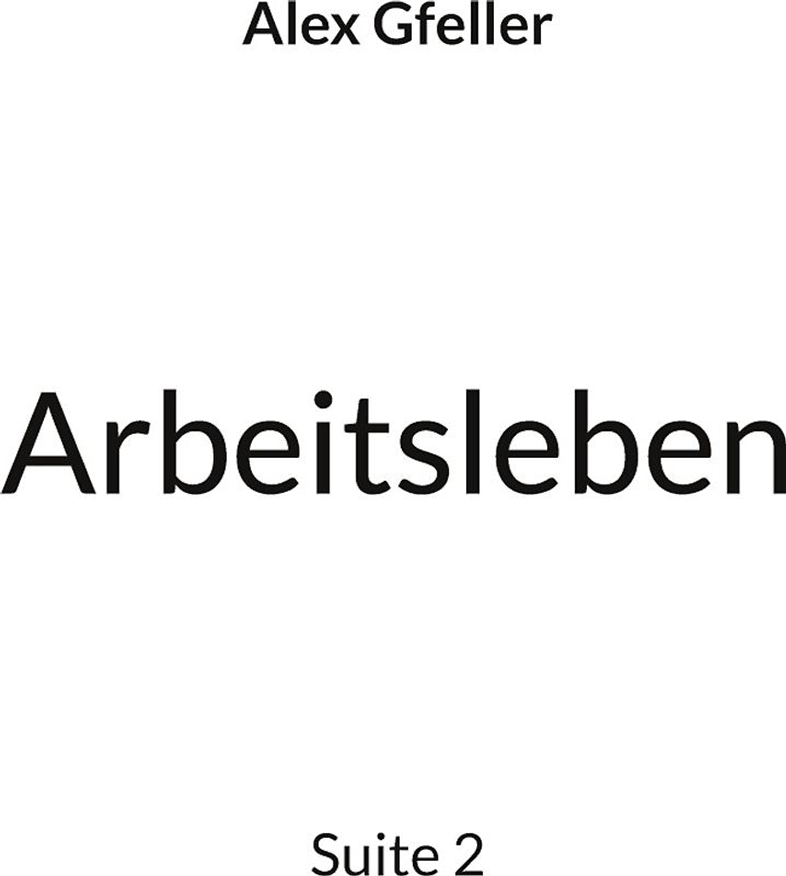 Arbeitsleben