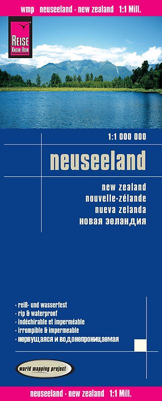 Reise Know-How Landkarte Neuseeland / New Zealand (1:1.000.000)