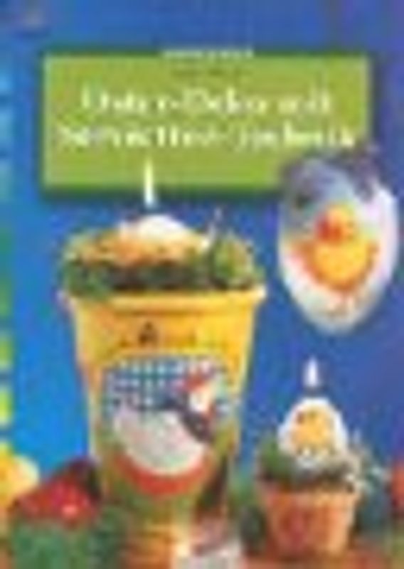 Oster-Deko mit Serviettentechnik