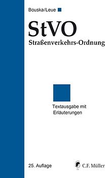 StVO Straßenverkehrs-Ordnung