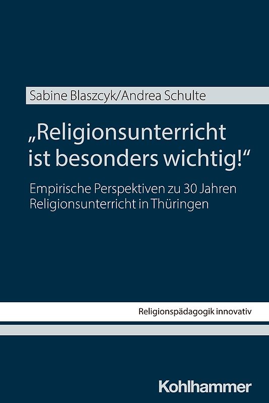 "Religionsunterricht ist besonders wichtig!"
