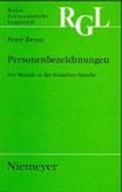 Personenbezeichnungen