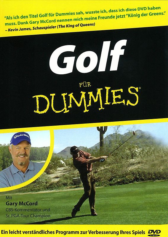 Golf - For Dummies DVD