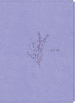 KJV Study Bible, Full-Color, Lavender Leathertouch, Indexed