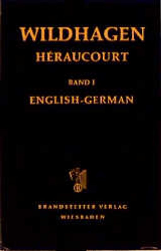Englisch-Deutsches /Deutsch-Englisches Wörterbuch. Englisch-Deutsch