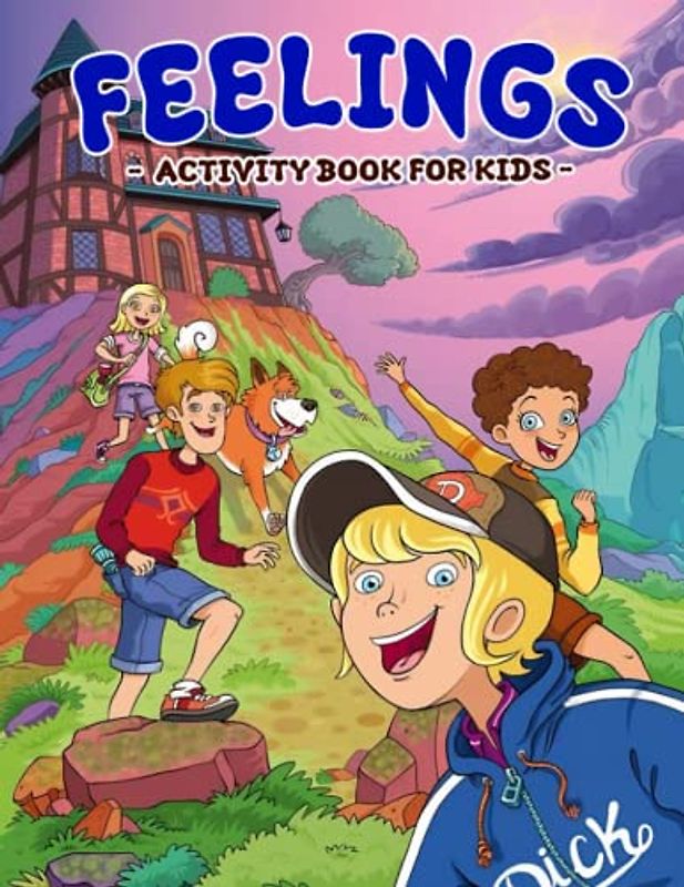 Feelings Activity Book for Kids: Fun, Interactive, and Educational Helping Kids Learn with Illustrations for Kids, Childs | To Special Occasions | Birthday | Anxiety Relief