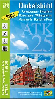 ATK25-I06 Dinkelsbühl (Amtliche Topographische Karte 1:25000)