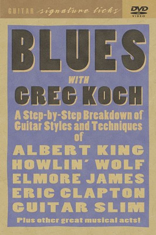 Greg Koch Blues Guitar [UK IMPORT] DVD