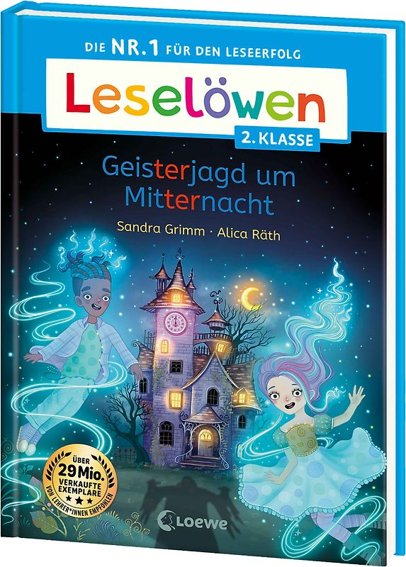 Leselöwen 2. Klasse - Geisterjagd um Mitternacht
