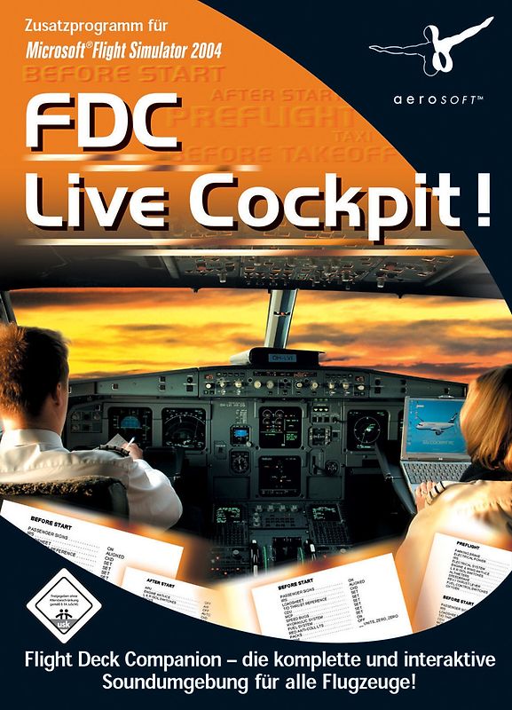 MS FS 2004/FSX AddOn: FDC Live Cockpit PC Spiele