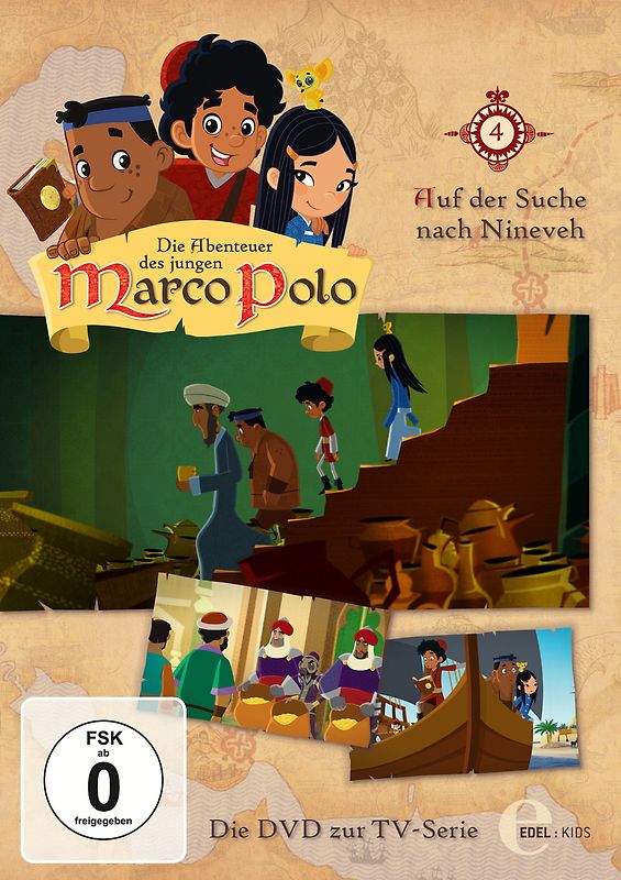 Die Abenteuer des jungen Marco Polo, Folge 4 - Auf der Suche nach Nineveh DVD