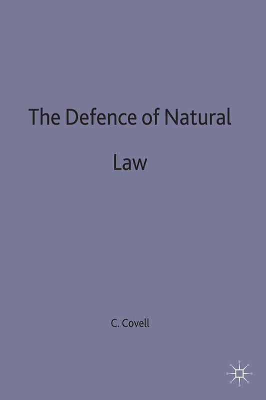 The Defence of Natural Law