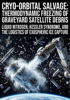 Cryo-Orbital Salvage: Thermodynamic Freezing of Graveyard Satellite Debris