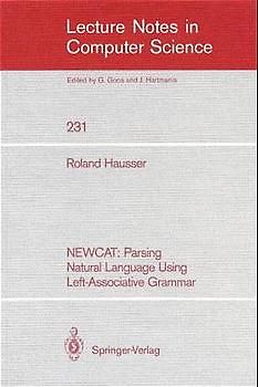 NEWCAT: Parsing Natural Language Using Left-Associative Grammar
