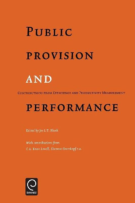 Public Provision and Performance