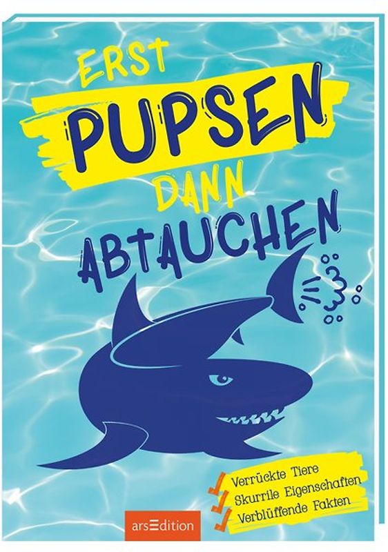 Erst pupsen, dann abtauchen