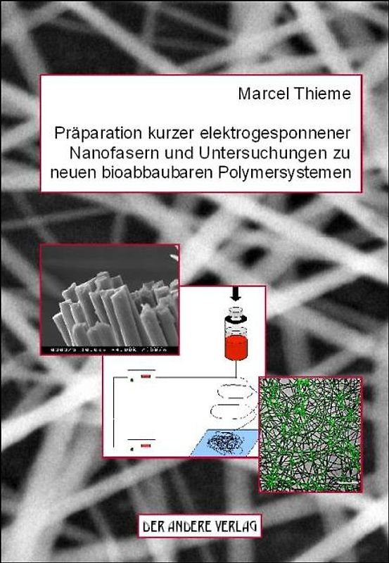 Präparation kurzer elektrogesponnener Nanofasern und Untersuchungen zu neuen bioabbaubaren Polymersystemen
