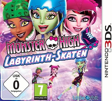 Monster High - Labyrinth-Skaten Nintendo 3DS