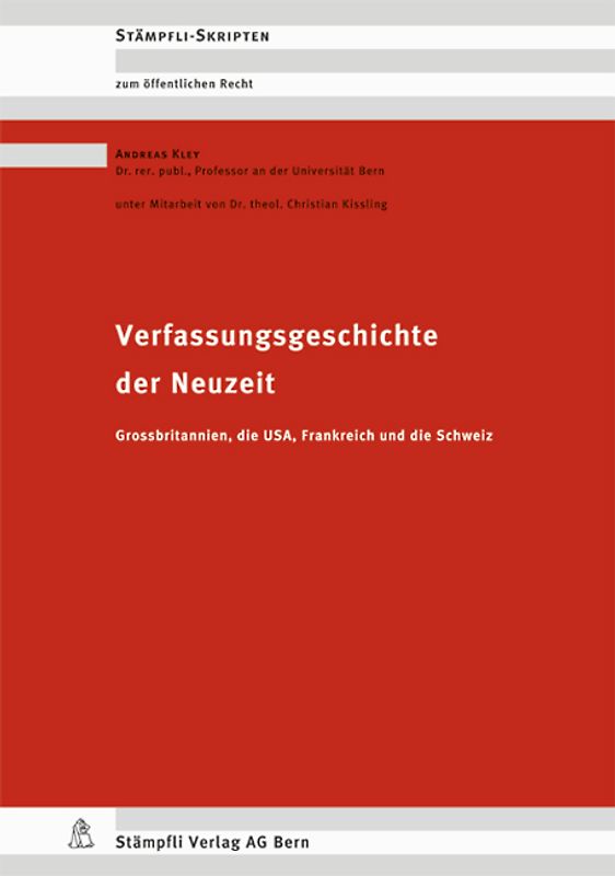 Verfassungsgeschichte der Neuzeit