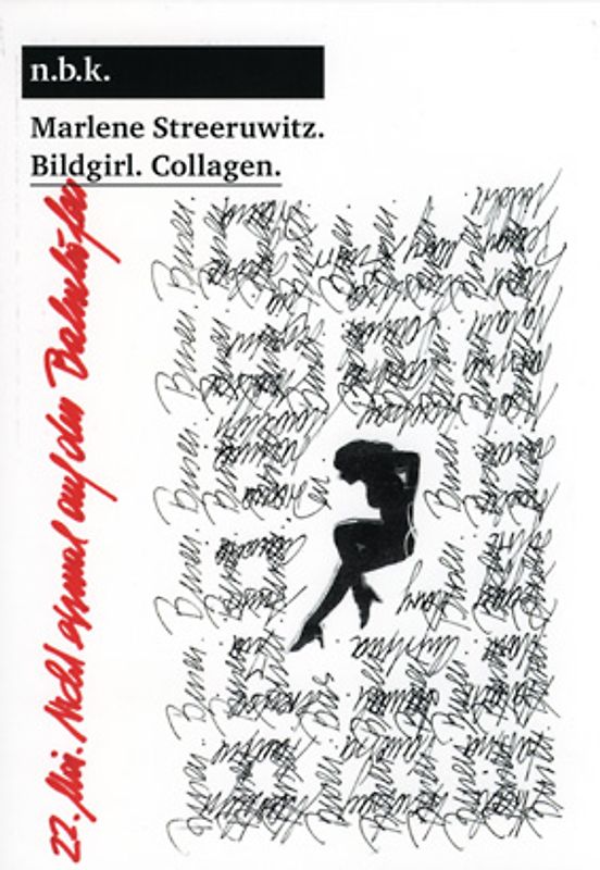 Marlene Streeruwitz. Bildgirl. Collagen.