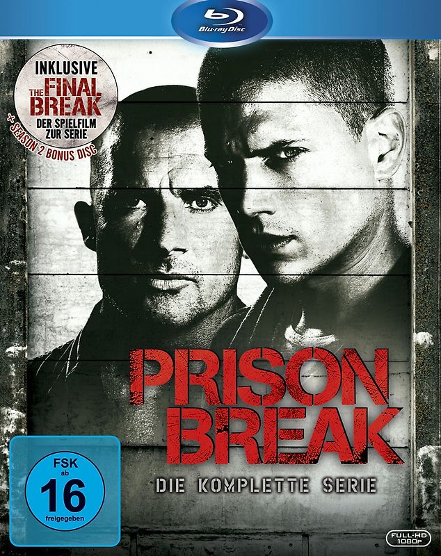 Prison Break - Die komplette Serie, Inkl. The Final Break [23 Discs] Blu-ray Disc
