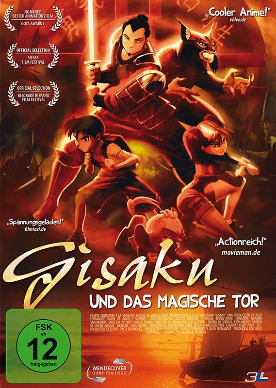 GISAKU und das magische Tor DVD