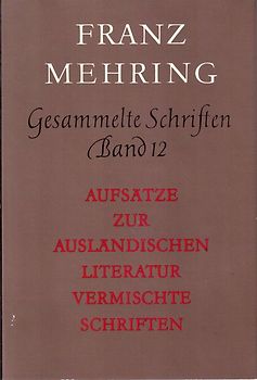 Gesammelte Schriften Band 12
