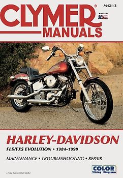 Harley-Davidson FLS-FXS Evolution, Evo Softail, Fat Boy (1984-1999) Service Repair Manual