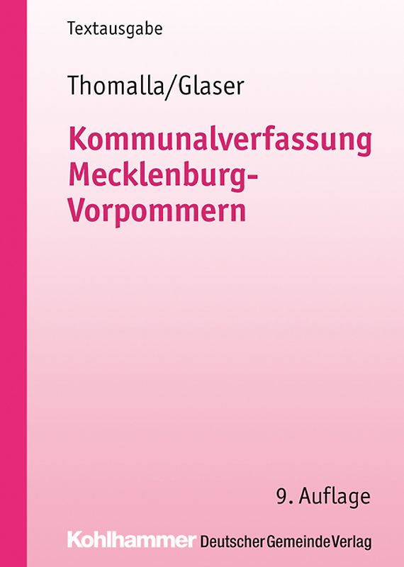 Kommunalverfassung Mecklenburg-Vorpommern