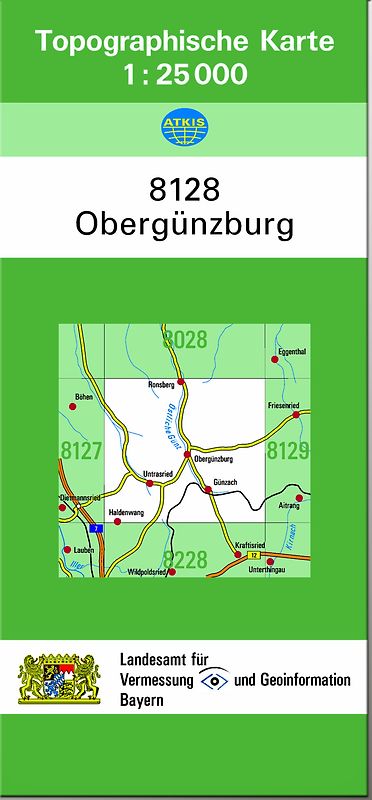 TK25 8128 Obergünzburg